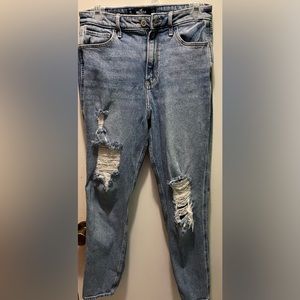 Hollister ultra high rise mom jeans